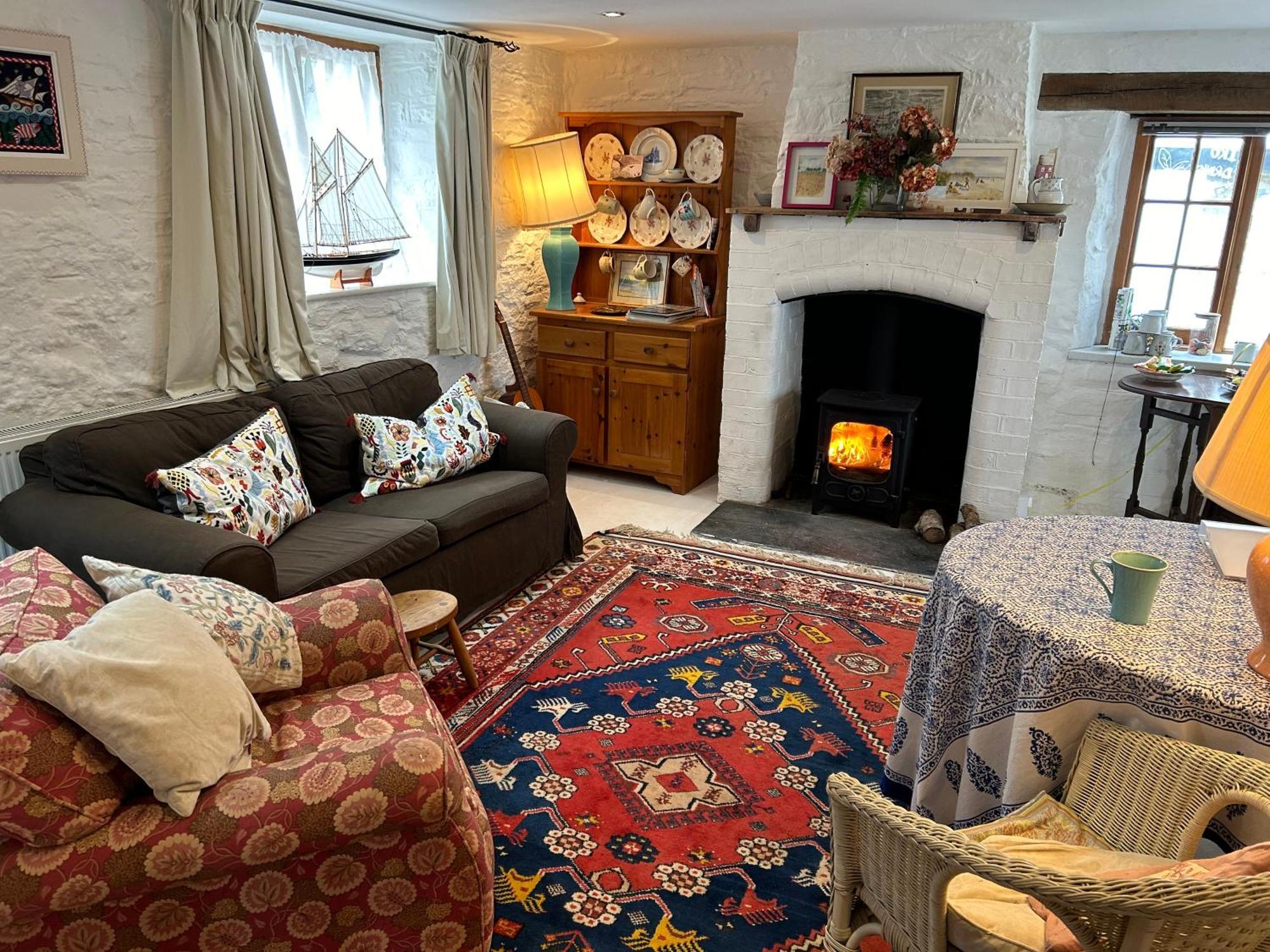 Cosy Boathouse Cottage By The Sea With Log Burner Bucks Mills エクステリア 写真